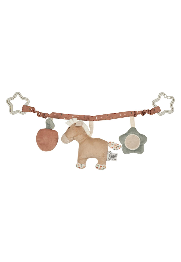 Sterntaler Kinderwagenkette Pferd Sunny - Baby Spielzeug mit Knisterpapier und Rassel - Kinderwagen