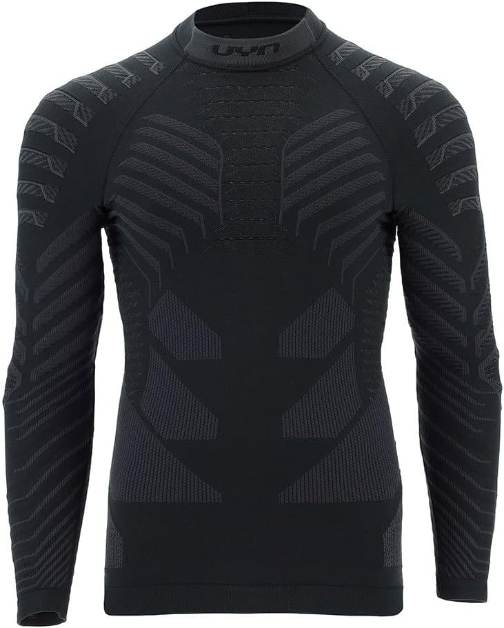 UYN Herren Resilyon Langarmshirt (1er Pack) XL Black/Anthracite, XL Black/Anthracite