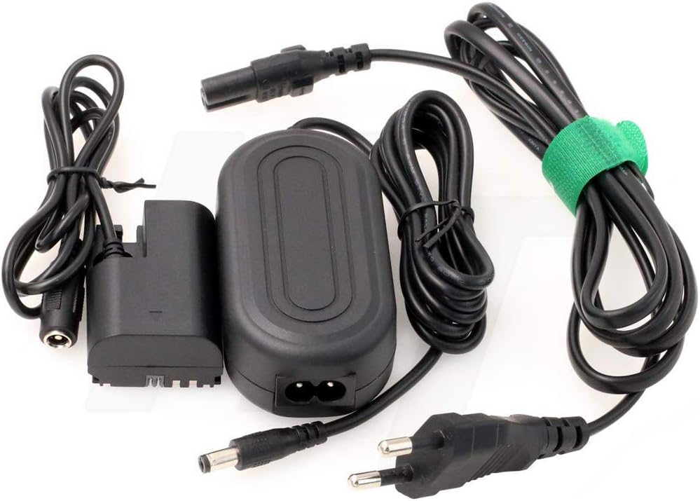 HangTon LP-E6 Dummy-Batterie Wechselstrom-Netzteil-Kit für SmallHD Canon EOS 5D 6D 7D