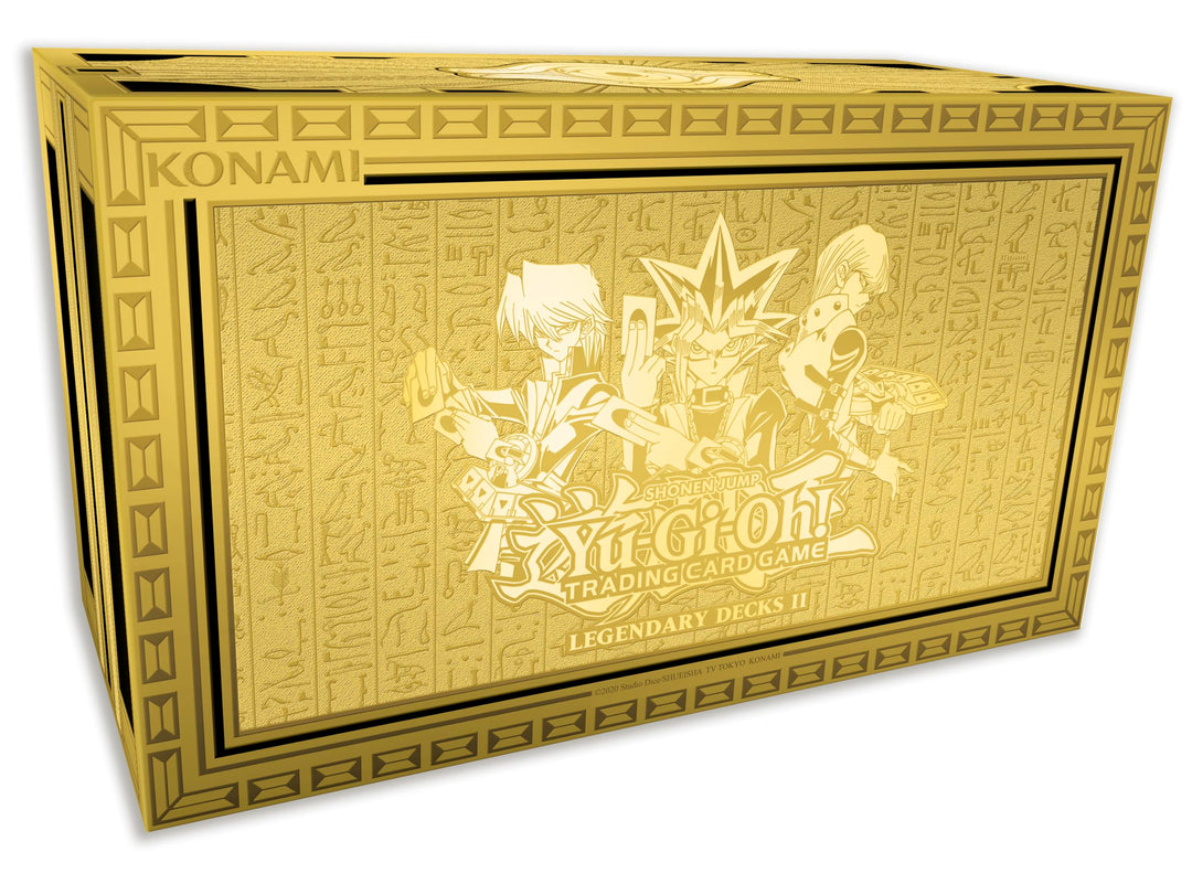 Yugioh - Legendary Decks II - Unlimitiert (Reprint) - Deutsch - 3 Spielbereite Decks - (135 Karten p