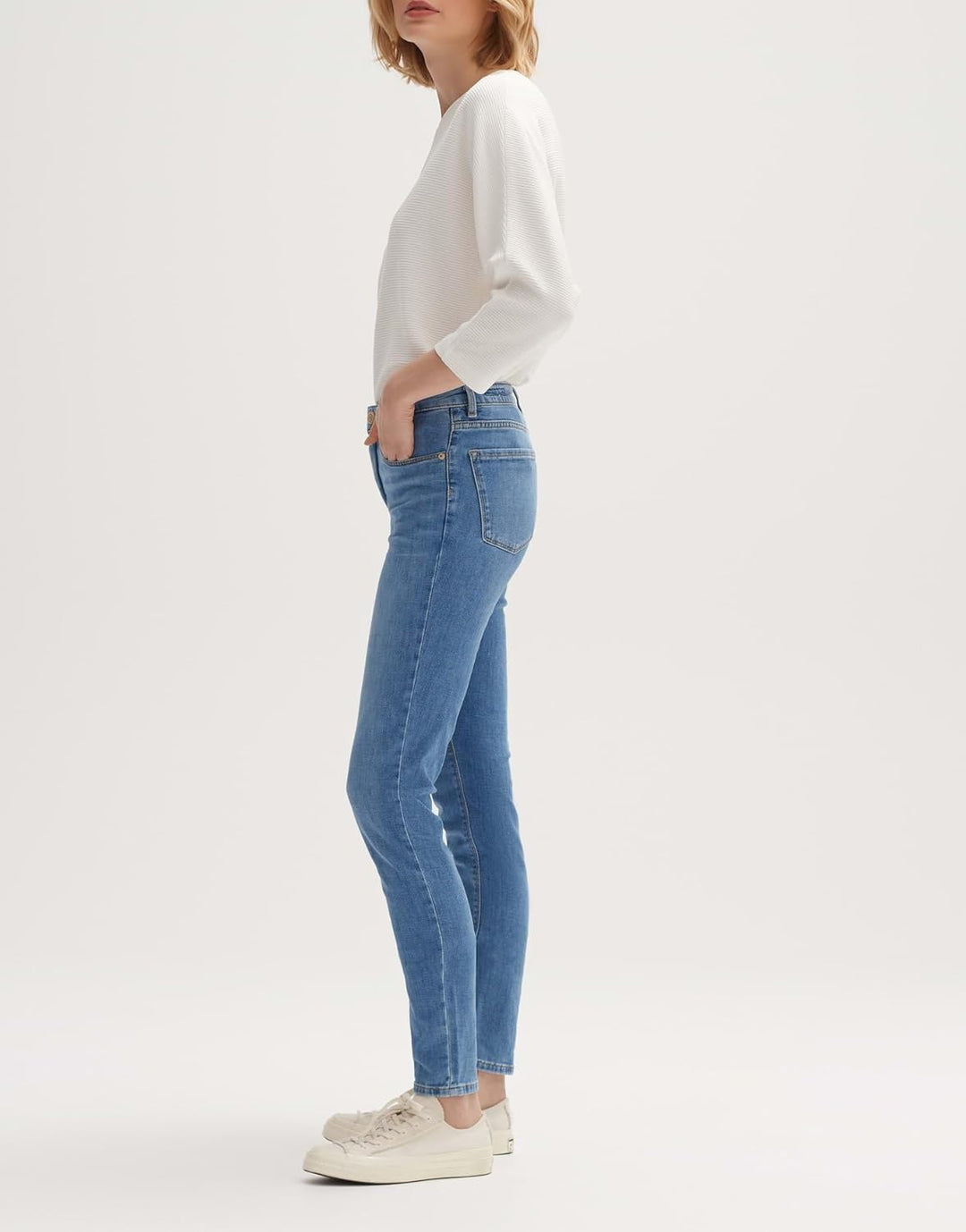 OPUS Damen Jeans Elma Blue Denim 44" "30