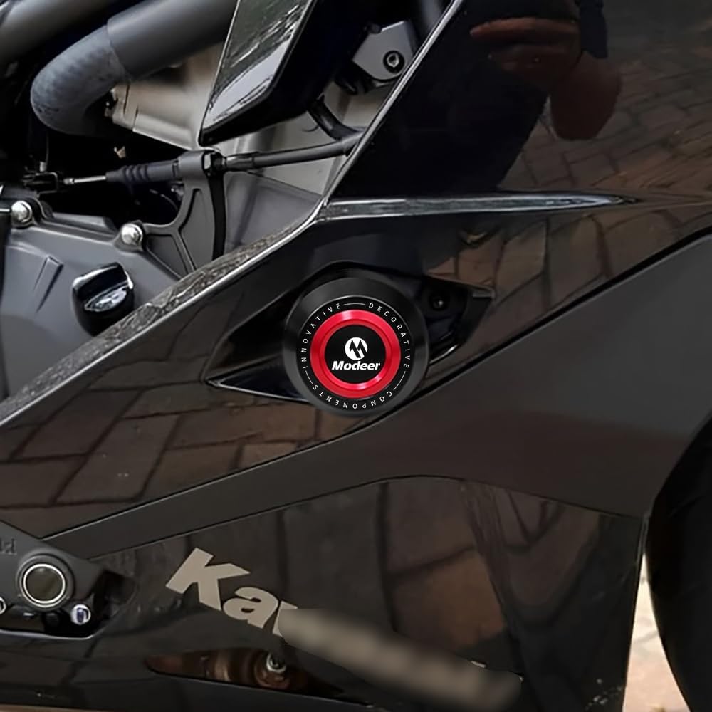 Modeer Sturzschutz Für Ka.wasaki Ninja ZX-4RR (2023-) Motorrad Rahmen Slider Antikollisionsschutz Ab
