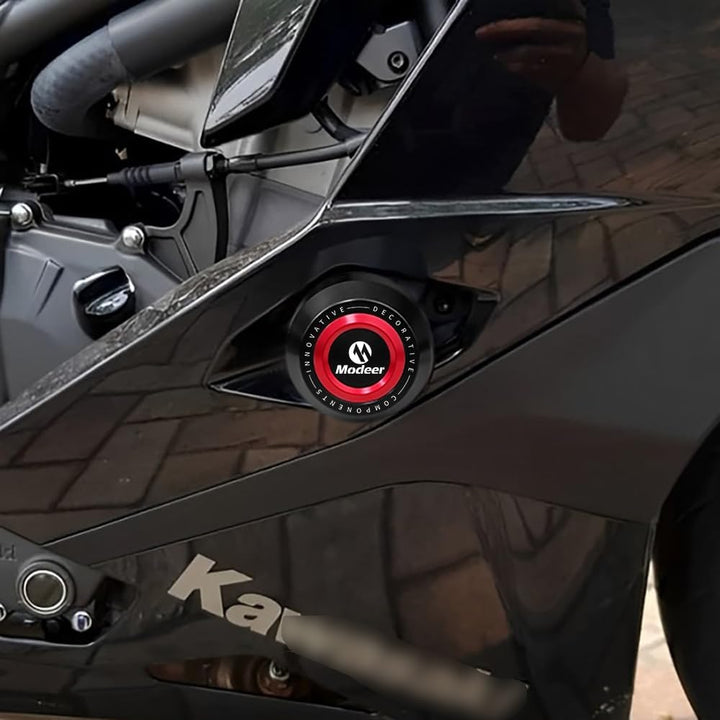 Modeer Sturzschutz Für Ka.wasaki Ninja ZX-4RR (2023-) Motorrad Rahmen Slider Antikollisionsschutz Ab