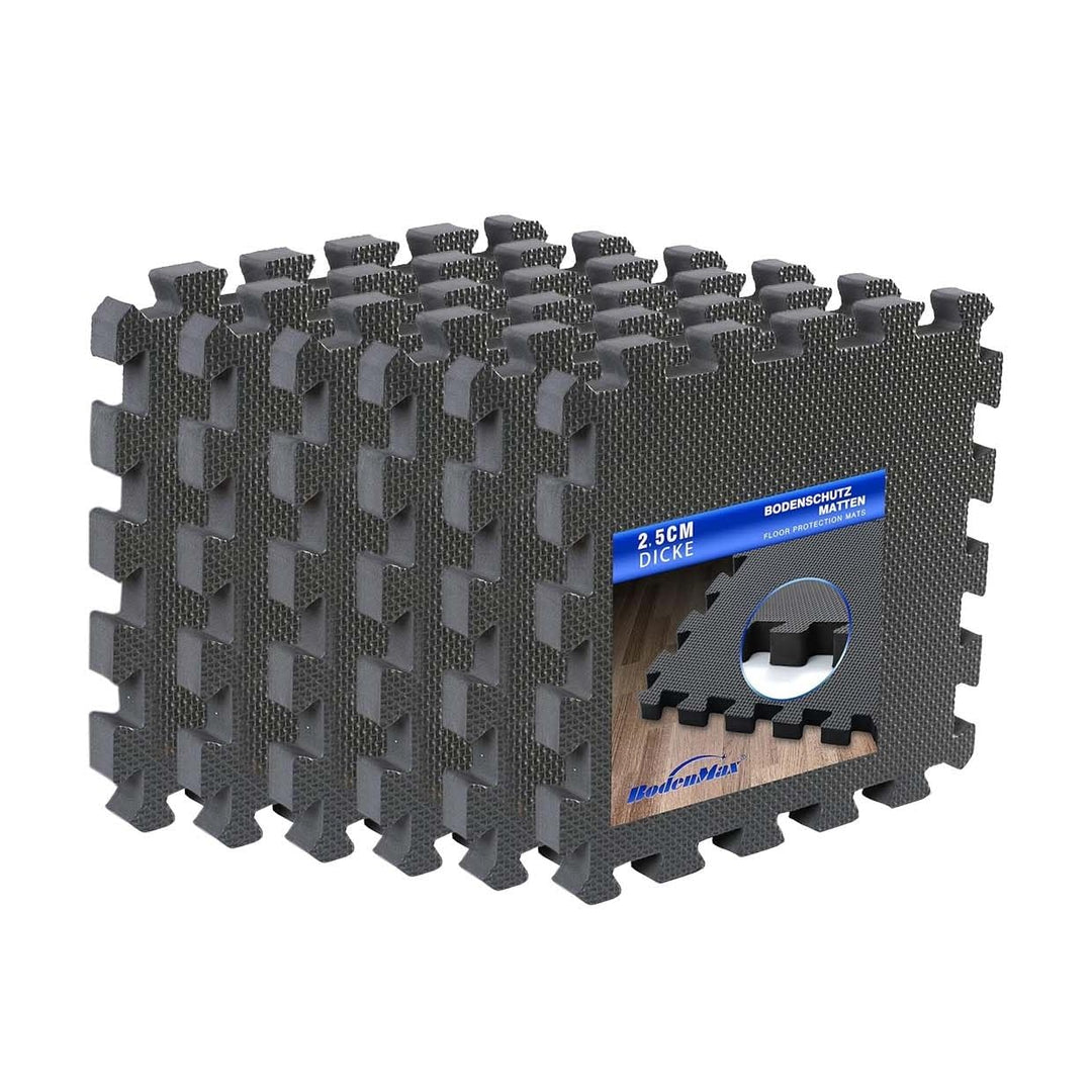 BodenMax Bodenschutzmatte Sportmatte Puzzlematte Fitnessmatte rutschfest Bodenschutz Pool Unterlegma