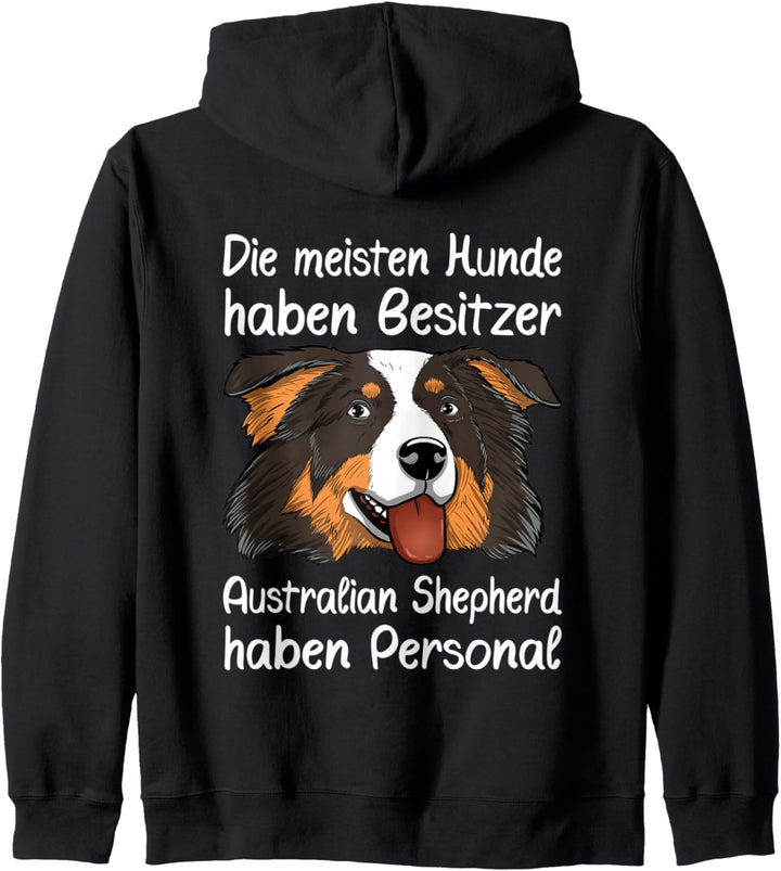 Australian Shepherd Die Meisten Hunde Haben Besitzer Kapuzenjacke