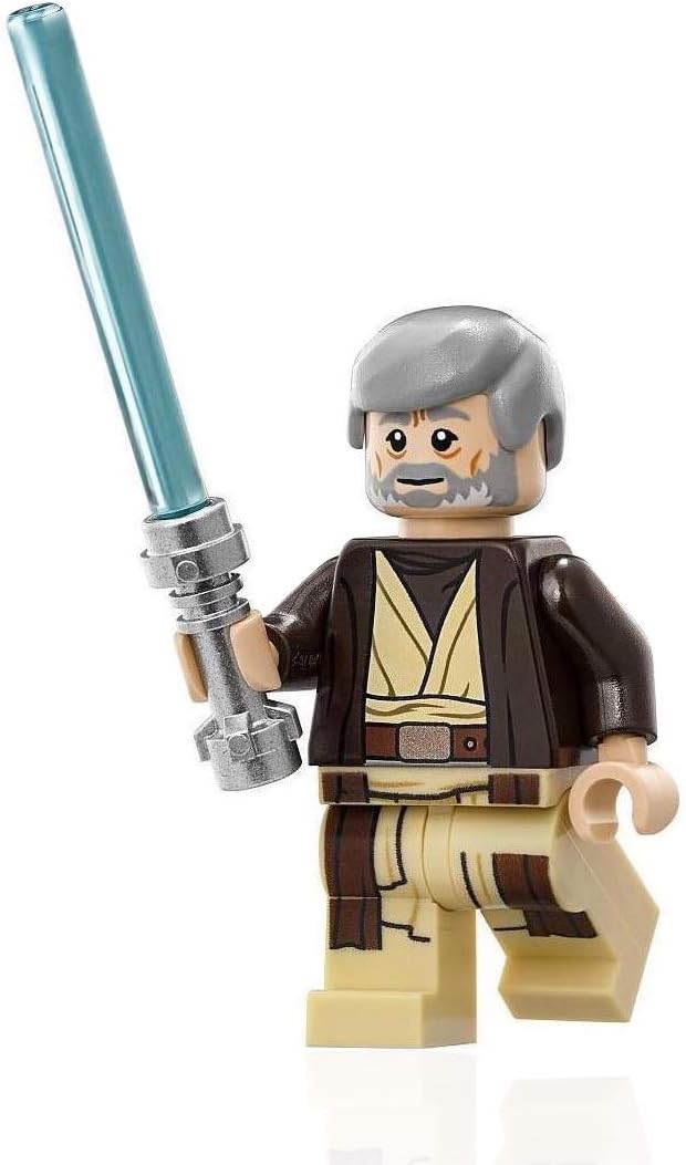 Obi Wan Kenobi Lego Minifigure Star Wars Loose From 75052 Mos Eisley Cantina by LEGO