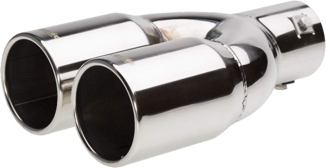Simoni Racing TRX/60 Exhaust Tip Double Rounded, INOX