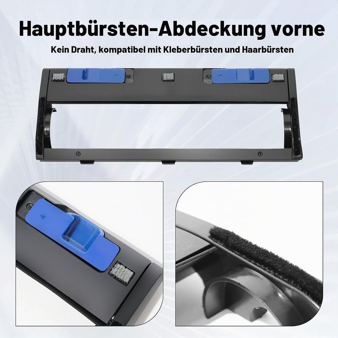Hauptbürstenabdeckung Zubehör für Ecovacs Deebot T30S,T30 PRO Omni,T30S Comb,für Yeedi C12 Pro Plus,
