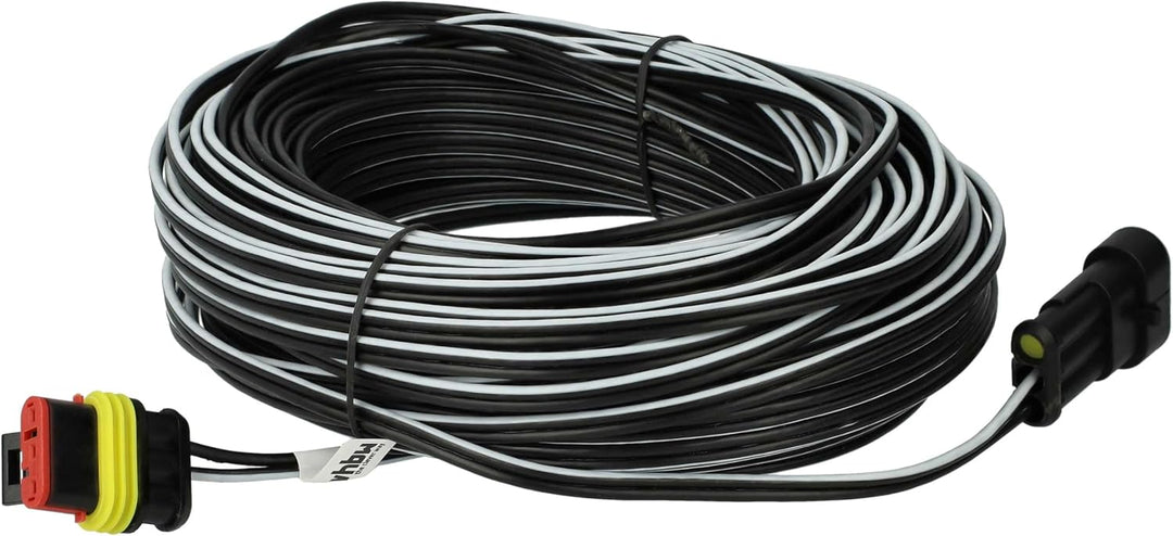 vhbw Niederspannungs-Kabel kompatibel mit Gardena SILENO R100Li (2016), City, Minimo, Life, Plus Mäh