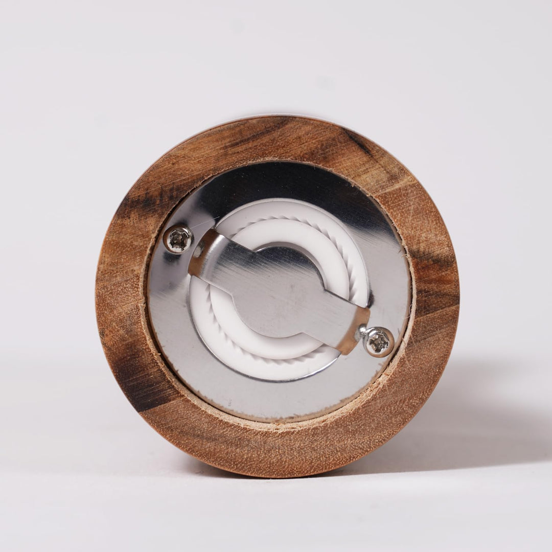 DeroTeno Pfeffermühle aus Akazienholz mit Keramikmahlwerk, H 16,5 cm 1 Stück-16,5cm, 1 Stück-16,5cm