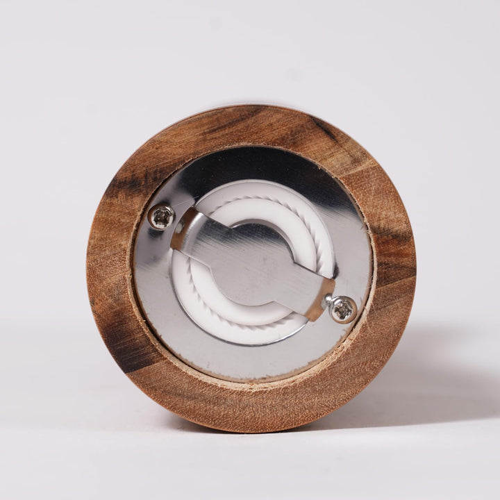 DeroTeno Pfeffermühle aus Akazienholz mit Keramikmahlwerk, H 16,5 cm 1 Stück-16,5cm, 1 Stück-16,5cm