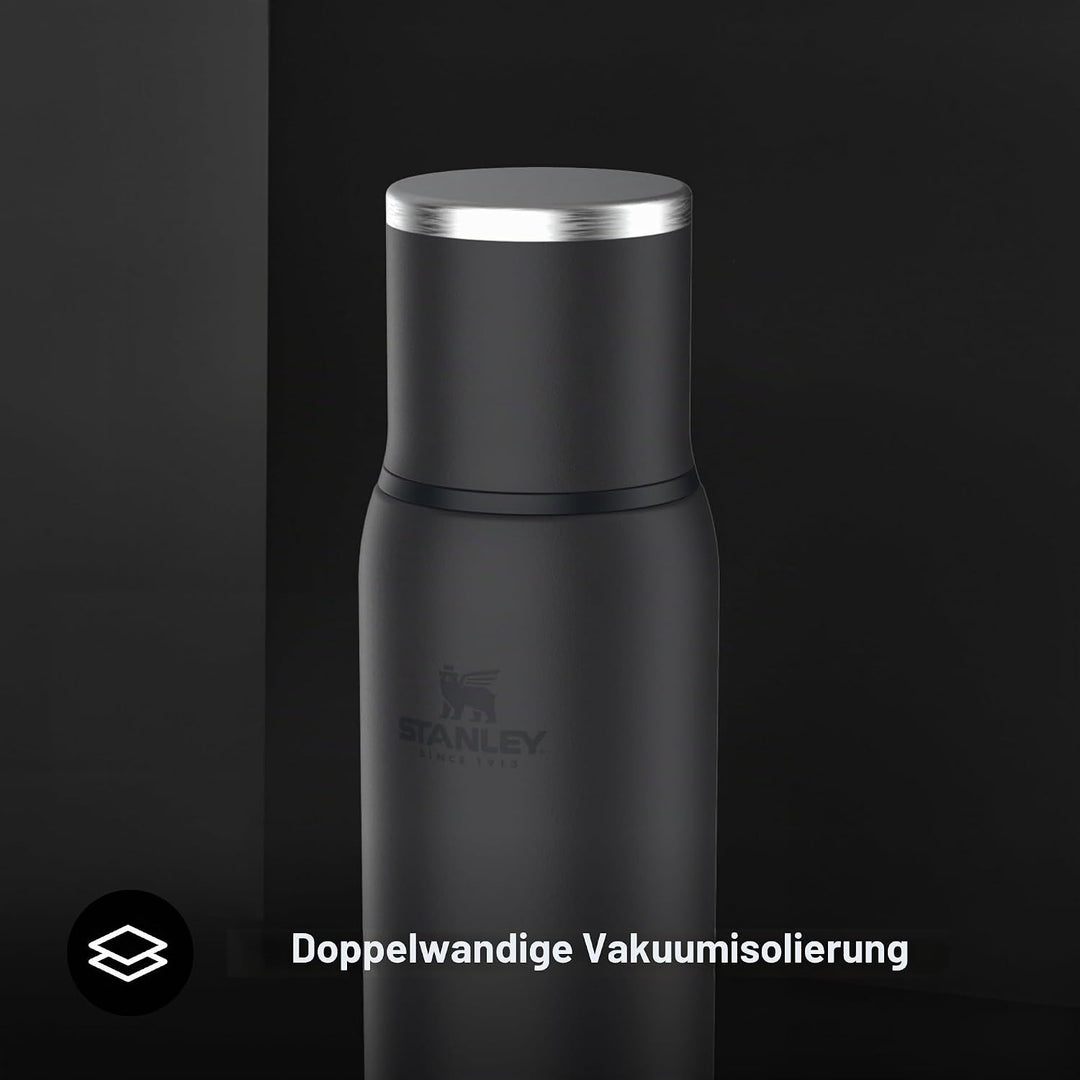 Stanley 1913 Adventure To-Go Thermosflasche 1L - 25 Stunden Heiss - 27 Stunden Kalt - Auslaufsicher