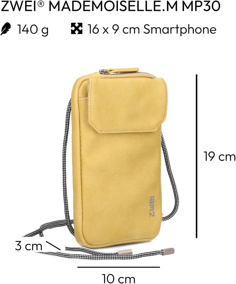 Zwei MP30 Handytasche Lemon, Lemon