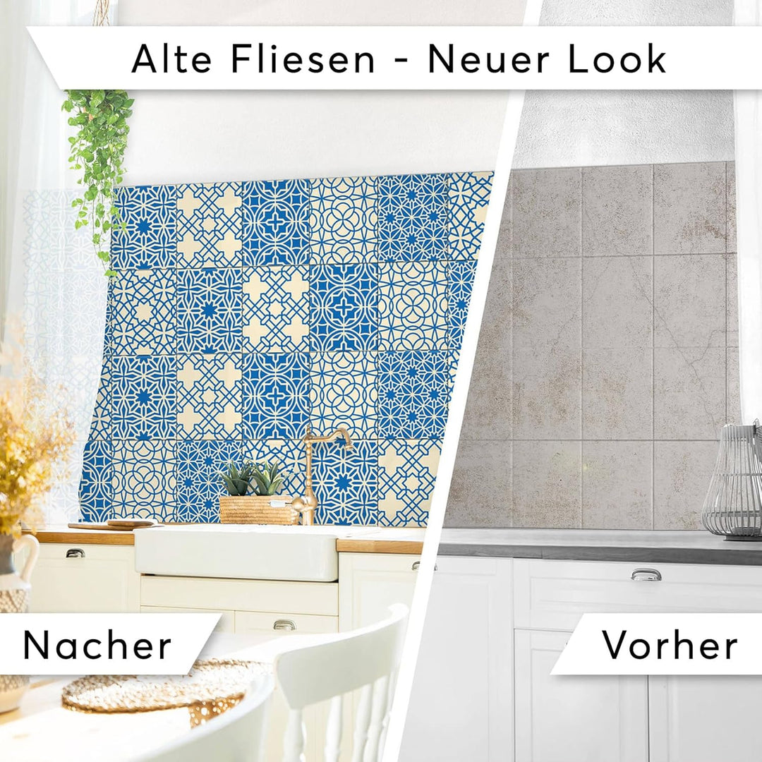 CREATISTO Mosaik Klebefliesen Stickerfliesen Fliesenfolie - Aufkleber Folie für Fliesen I Stickerfli