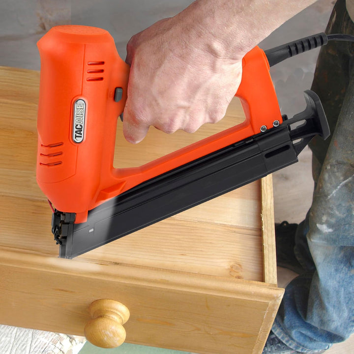Tacwise 1704 Master Nailer 400ELS Pro, Elektrischer Abgewinkelter Stiftnagler mit 1000 Nägel, Verwen