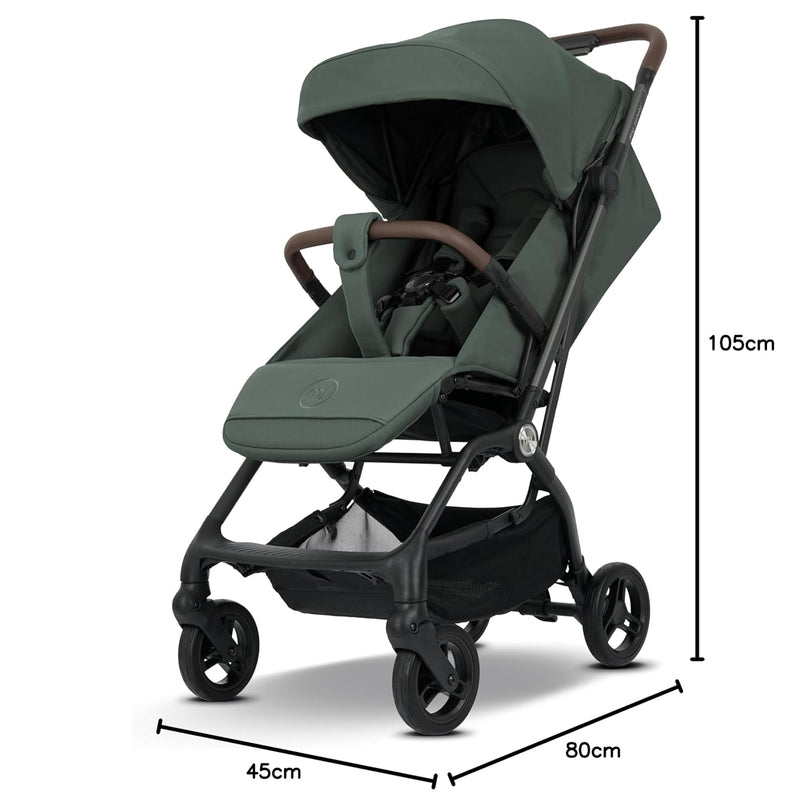 my junior® Buggy PICO² | bis 22kg | Einhand AutoFold-Klappmechanismus | Ergonomische Liegeposition n