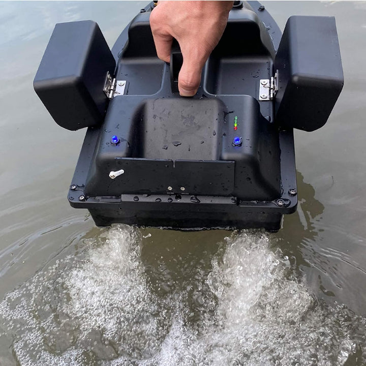 DYJD GPS-Smart-RC Wireless-Köder-Boot 2kg Laden automatischer Vorschub Return Fernbedienung 500M Ent