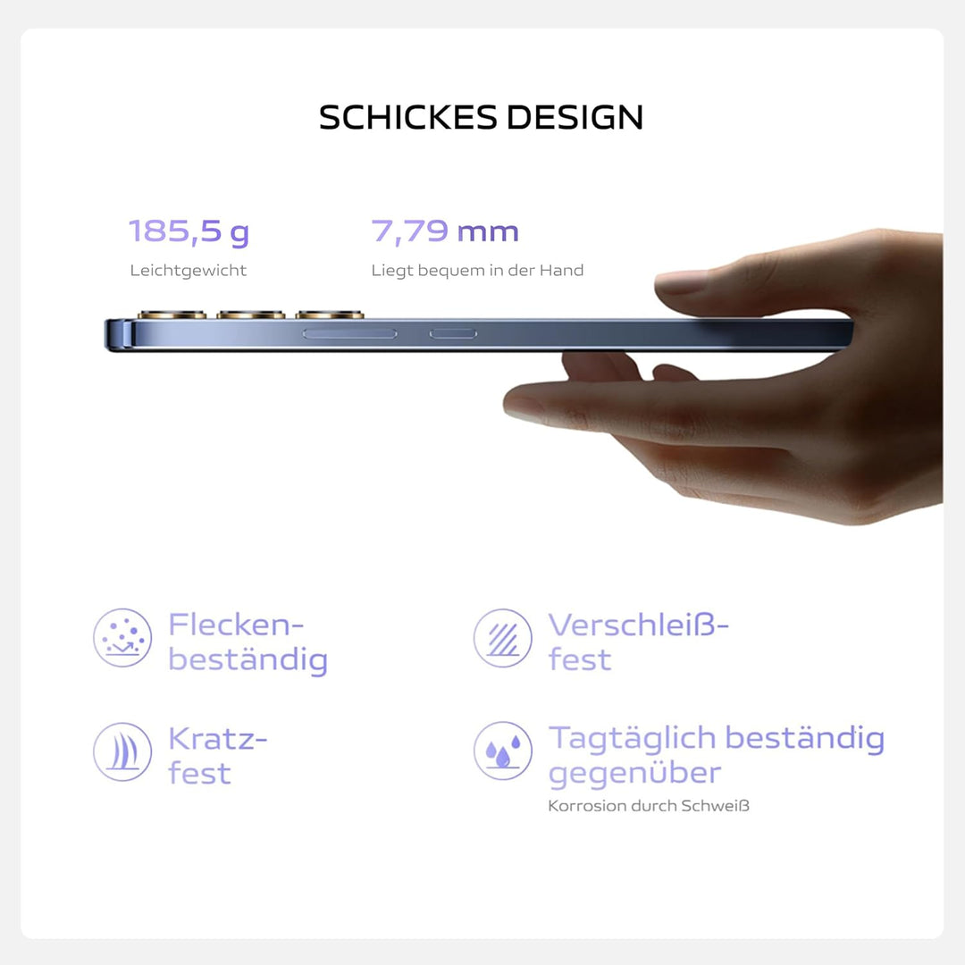 VIVO V40 SE 4G Smartphone, 8GB + 256GB Android-Handy, 6,67 Zoll 120Hz AMOLED Bildschirm, 50MP Hauptk