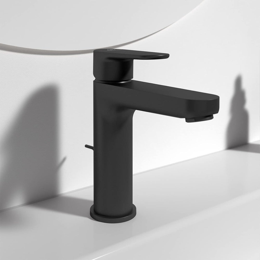 Ideal Standard BC699XG Cerafine O Waschtischarmatur Grande mit Zugknopf-Ablaufgarnitur Auslaufhöhe 1