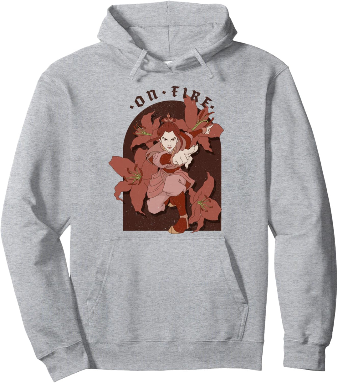 Avatar: The Last Airbender Azula On Fire Pullover Hoodie