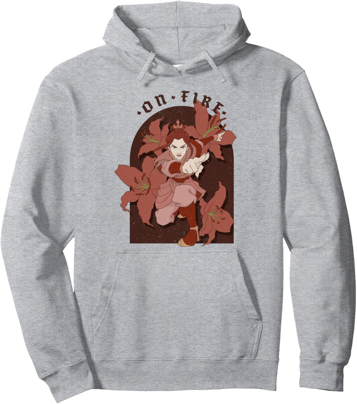 Avatar: The Last Airbender Azula On Fire Pullover Hoodie