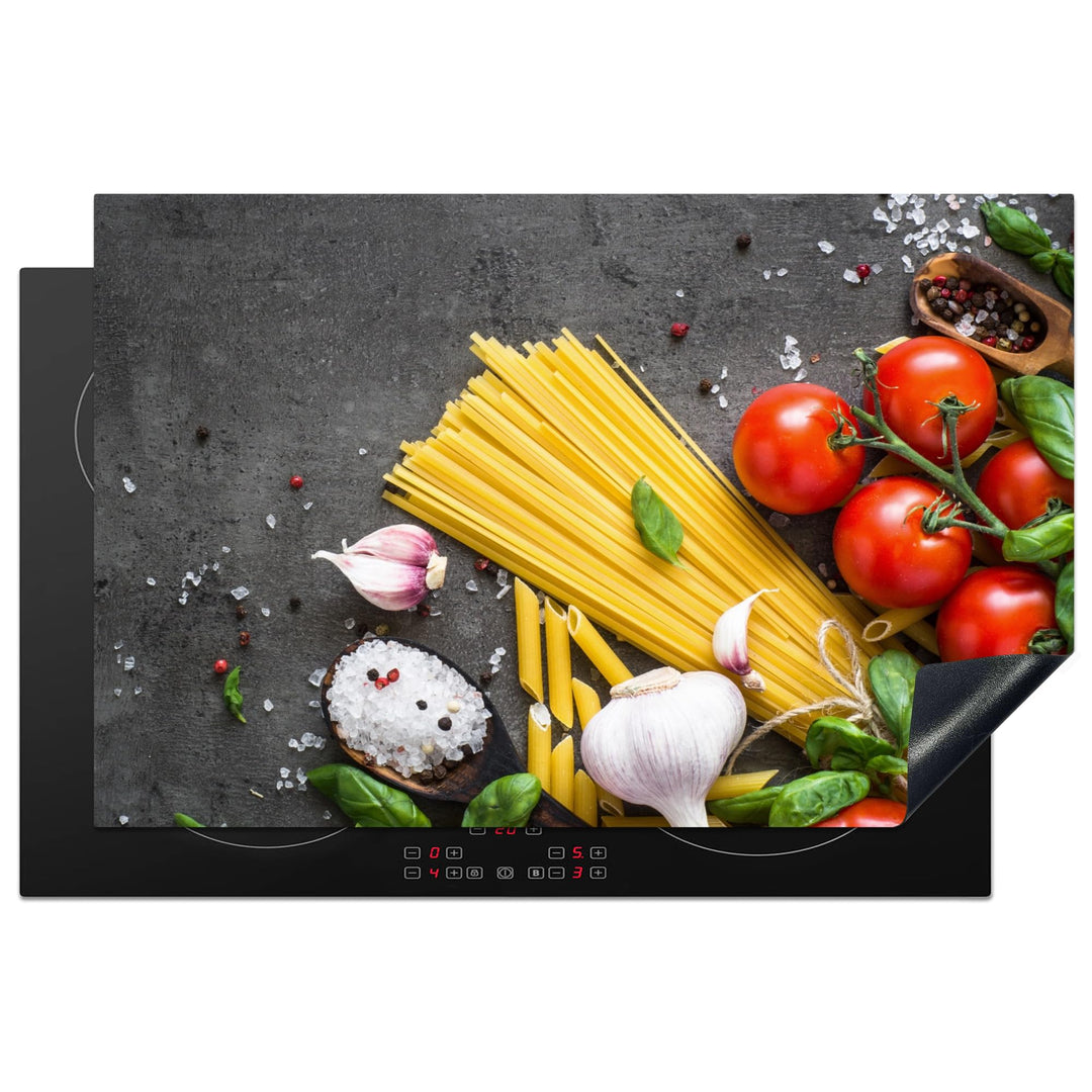 KitchenYeah© Herdabdeckplatte Einteilig Küche Kochfeld Abdeckung Ceranfeld Herdplattenabdeckung Aufr