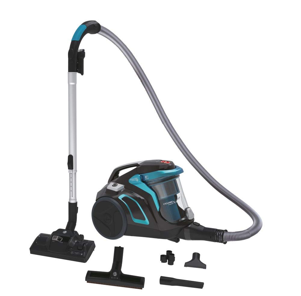 Hoover Bodenstaubsauger mit Parkettdüse – beutelloser Staubsauger mit Zyklon- & Selbstreinigungs-Tec