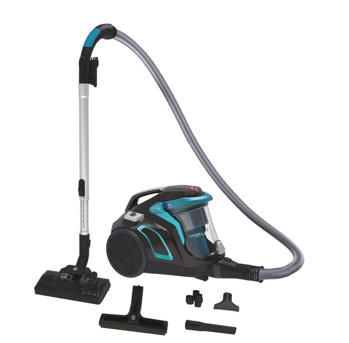 Hoover Bodenstaubsauger mit Parkettdüse – beutelloser Staubsauger mit Zyklon- & Selbstreinigungs-Tec