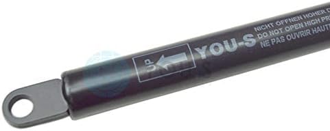 YOU.S 0308250111 Gasfeder für Heckscheibe/Dachluke Länge: 600 mm Kraft: 150 N (2 Stück)