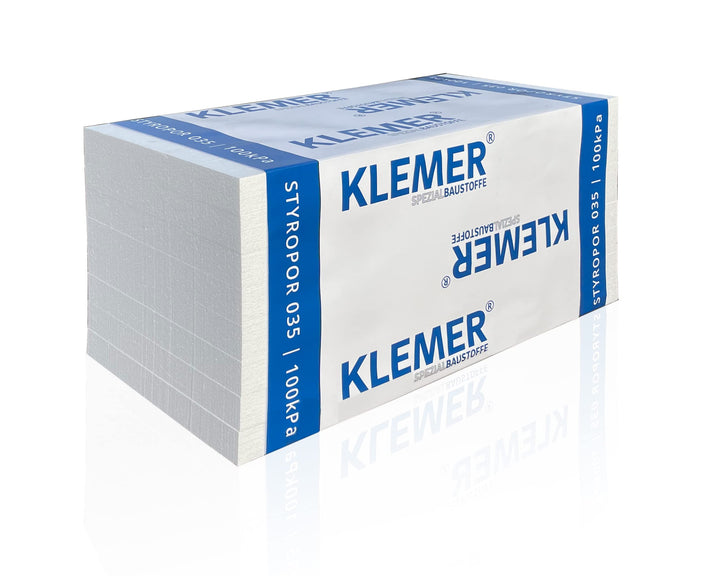 Styropor Dämmplatten EPS DEO 035 dm - 100 kPa - Dicke 50 MM (1Paket Styroporplatten - Inhalt 4,5 M²/