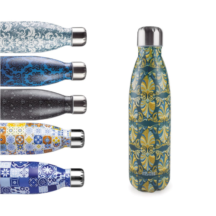 IBILI - Thermokanne Venice, 500 ml, Edelstahl 18/10, Doppelwand, wiederverwendbar Venezia 500 ml, Ve