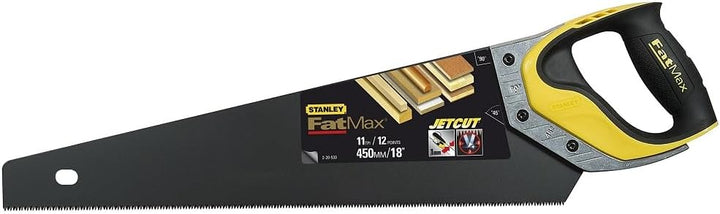 Stanley FatMax Gen2 Appliflon Handsäge (450 mm Länge, 11 Zähne/Inch, 1 mm Klingenbreite, Tri-Materia