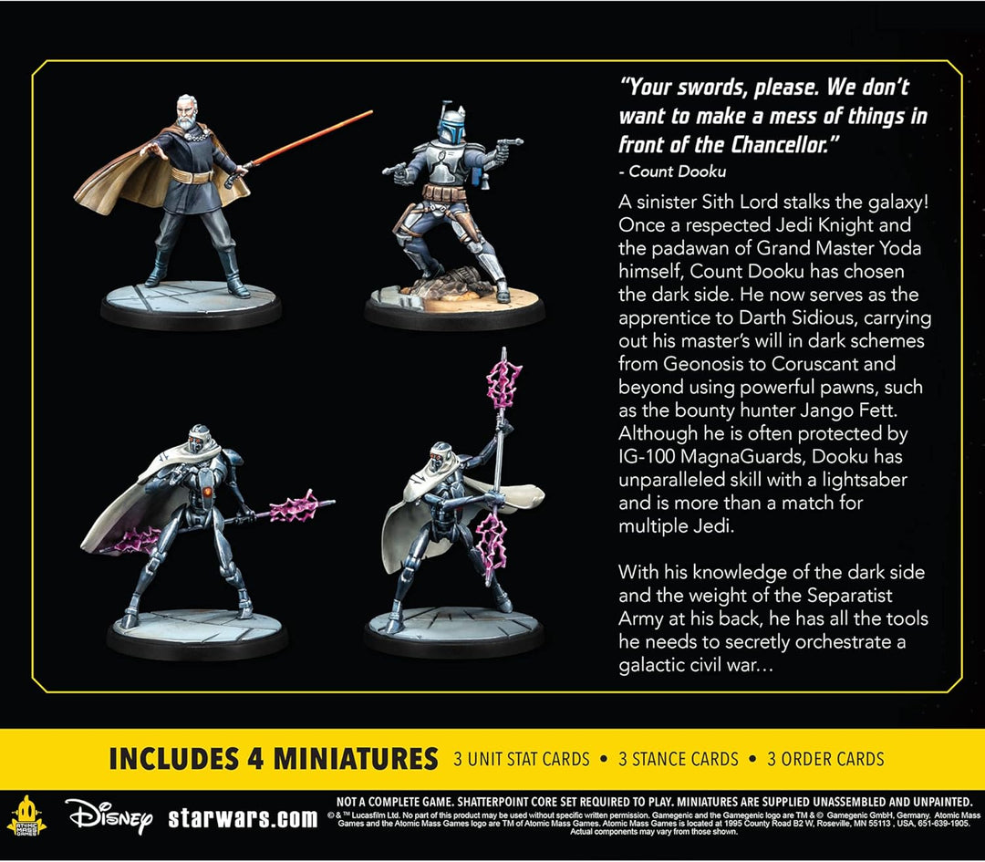 Atomic Mass Games | Star Wars: Shatterpoint – Hochmut kommt vor dem Fall | Squad-Erweiterung | Table