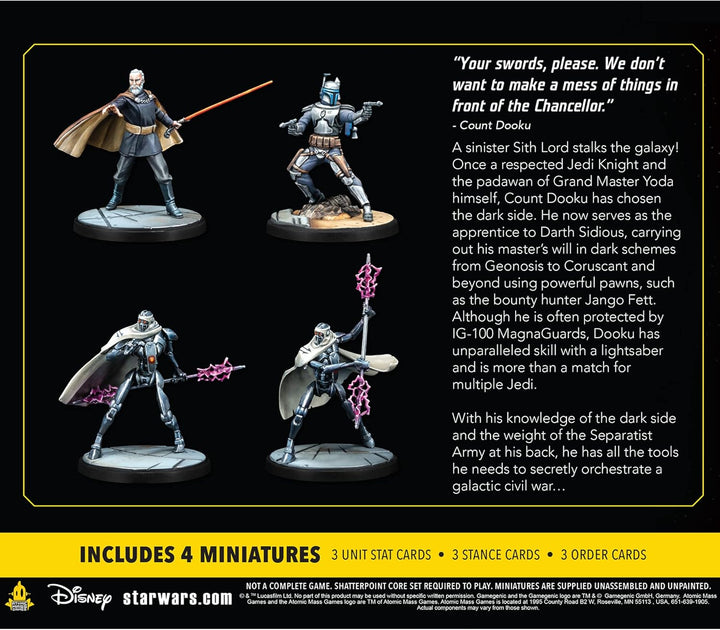 Atomic Mass Games | Star Wars: Shatterpoint – Hochmut kommt vor dem Fall | Squad-Erweiterung | Table
