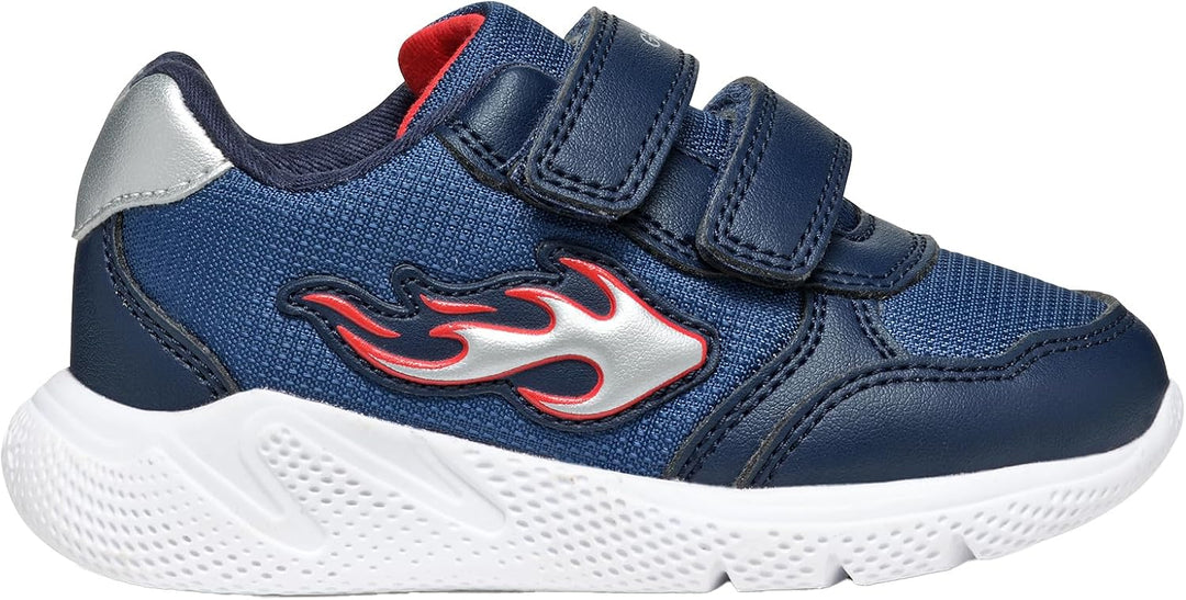 Geox Jungen B Sprintye Boy A Sneakers 20 EU Blau, 20 EU Blau