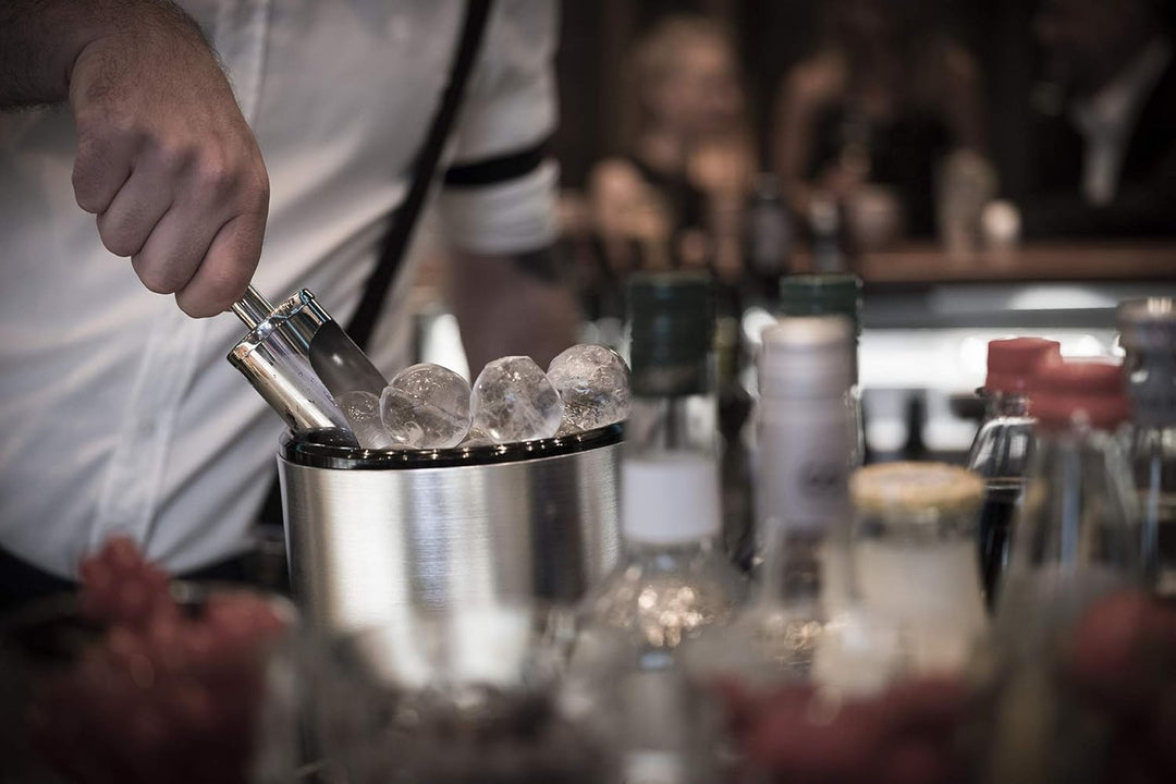 Buddy´s Bar - Gin-Tonic Medium Set, Bar Equipment, glänzende Edelstahl-Optik, lebensmittelecht, spül
