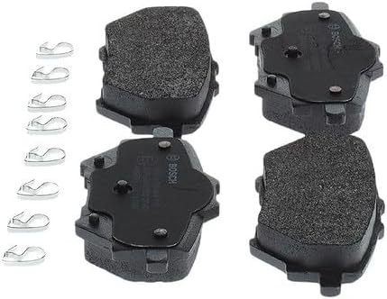 Bosch BP1711 Bremsbeläge - Hinterachse - ECE-R90 Zertifizierung - vier Bremsbeläge pro Set