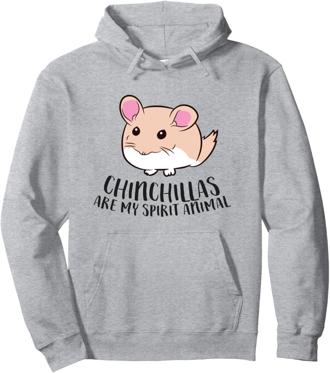 Chinchillas sind meine Geisttiere Süsse Chinchilla Pullover Hoodie