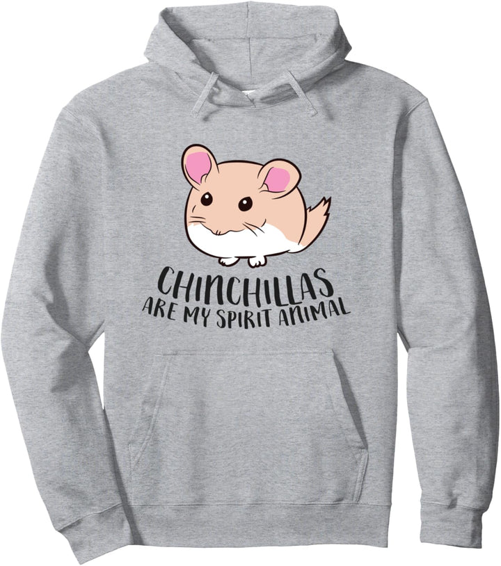 Chinchillas sind meine Geisttiere Süsse Chinchilla Pullover Hoodie