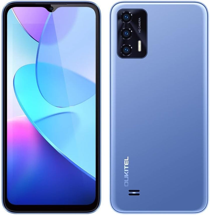 OUKITEL Android 12 Smartphone ohne Vertrag C31, 3GB+16GB, DUAL SIM+SD (3 Kartensteckplatz), Helio A2