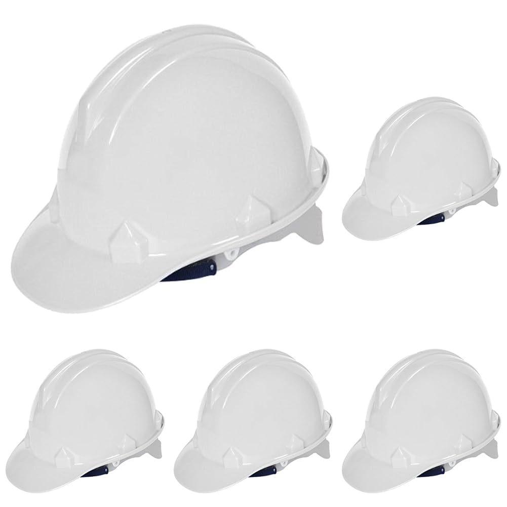 Avit Schutzhelm, AV13060, Weiss (Packung mit 5) Einheitsgrösse (Packung mit 5), Einheitsgrösse (Pack