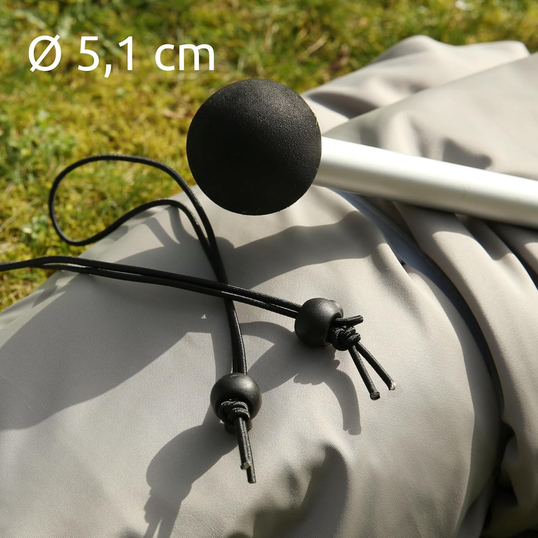 your GEAR Cameo Beach Shelter 3 x 3 m - XXL Strandmuschel, Sonnensegel, UV 50+ Sonnenschutz, Strandz