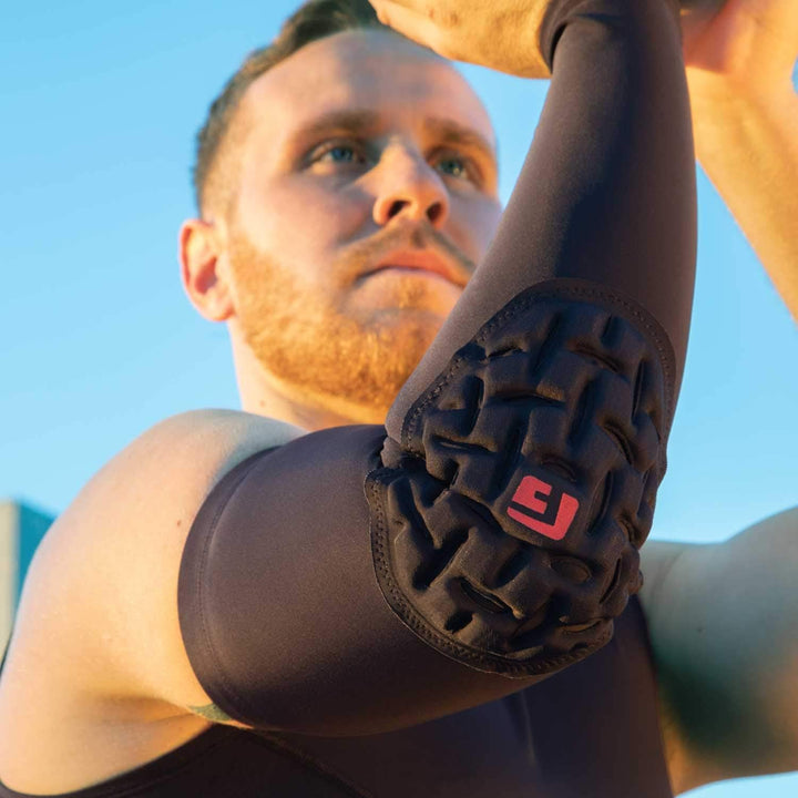 G-Form Padded Pro Team Basketball Sleeve - Arm Sleeves für Männer und Frauen L-XL Weiss, L-XL Weiss