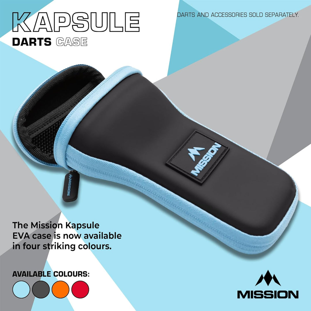Mission | Kapsule | Eva Case | Schwarz & Blau | Darttasche/Aufbewahrungstasche