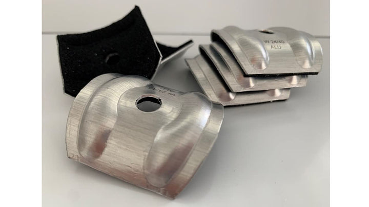 Set aus je 100 Stück Kalotten & Spengler-Schrauben TX20 EPDM-Dichtscheiben 4,5x45mm für Trapez-Sinus