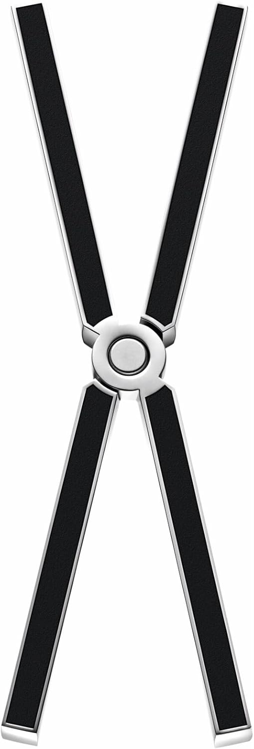 WMF MisterX Topfuntersetzer klappbar 19 x 19 cm, Cromargan Edelstahl mattiert, Silikonauflage, Topf