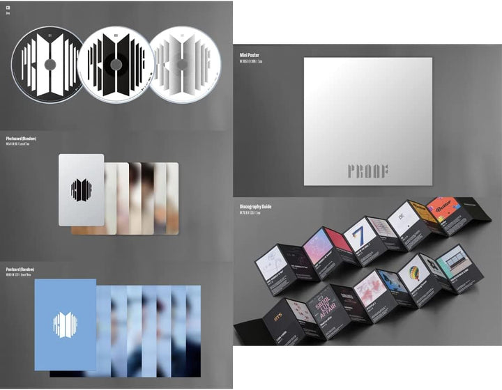 Dreamus BTS - PROOF Album Set (Both Standard and Compact Edition) [Incl. Weverse Pre-Order Benefits]