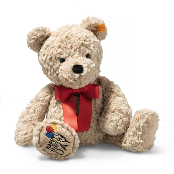 Steiff Kuscheltier Jimmy Teddybär – Happy Birthday, Süsses Stofftier, Jungen, Mädchen &amp; Babys ab 0 M