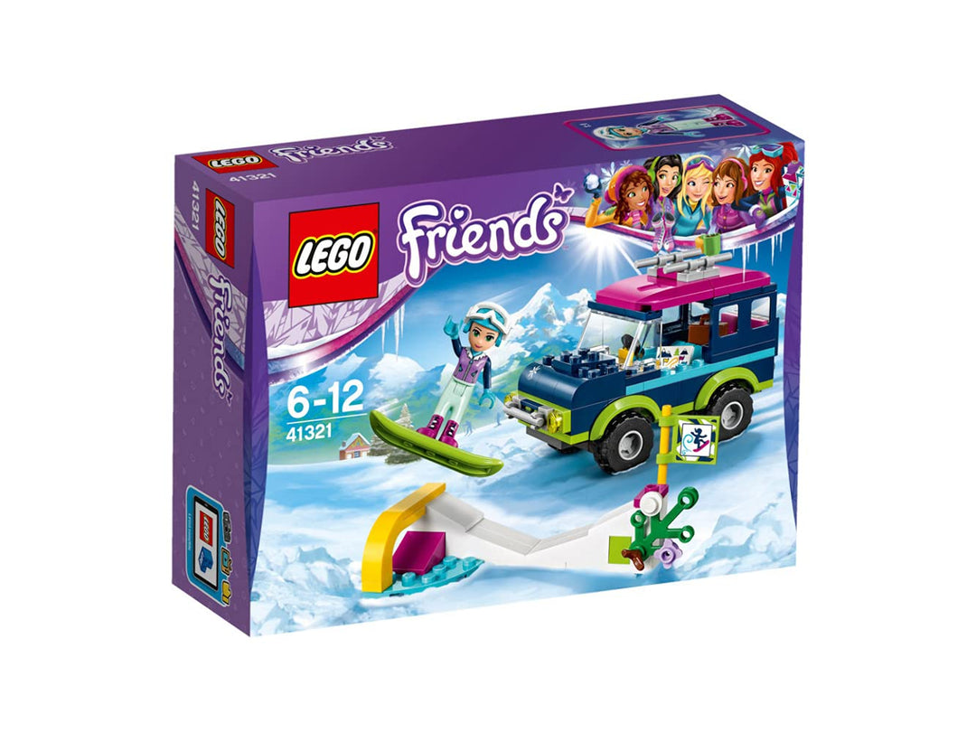 LEGO Friends 41321 - "Geländewagen im Wintersportort Konstruktionsspiel, bunt