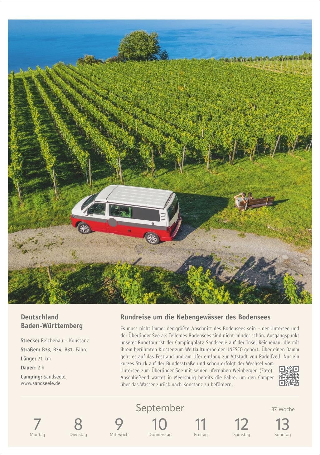 Campinglust Wochen-Kulturkalender 2026 - 53 unvergessliche Touren: Wochenkalender für alle Reise- un